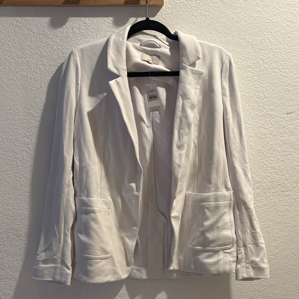 LOFT Cream Blazer